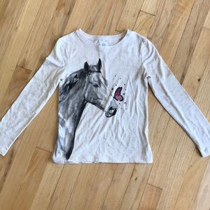 GAP Kids long sleeve shirt, size small, NWT